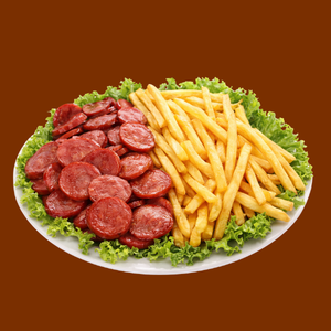 Calabresa com fritas